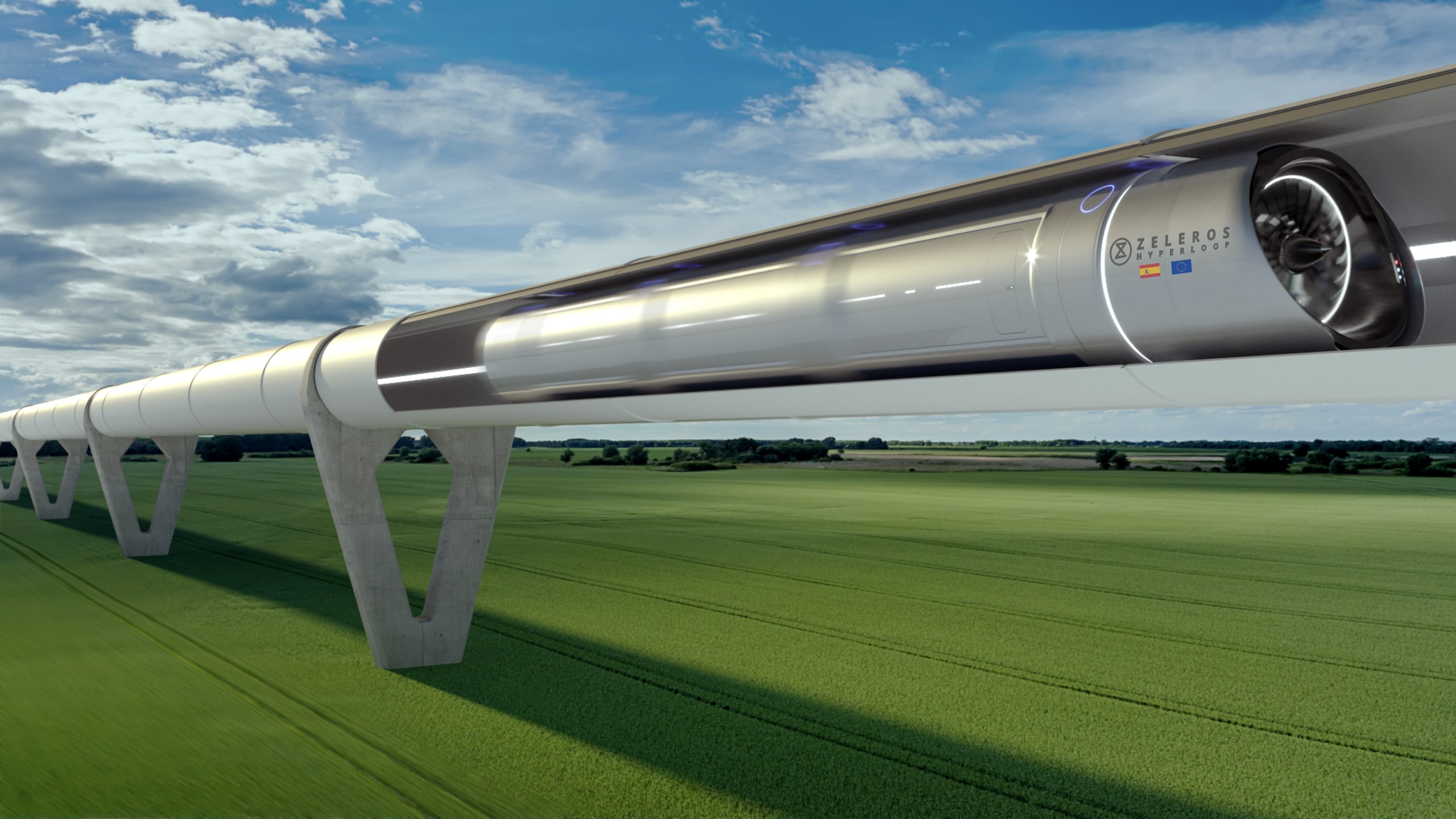 bên trong Hyperloop