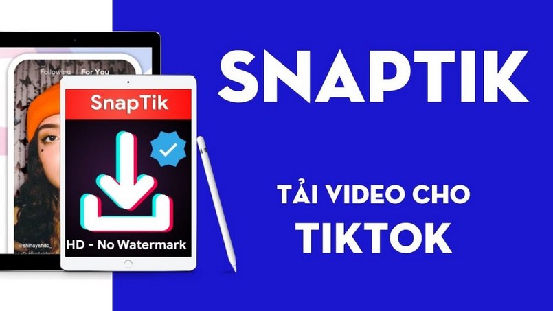 Tải video TikTok nhờ Snaptik